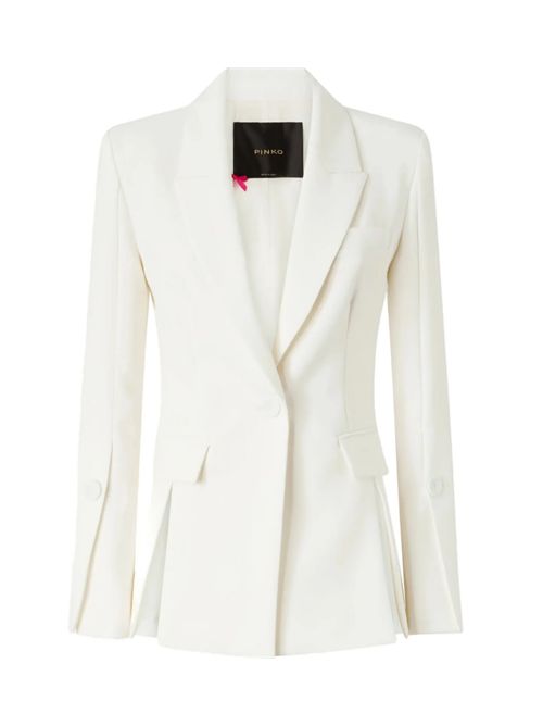 CARCIOFO PINKO | 106615.A32ZZ07 BIANCO SETA